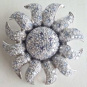 Vintage Avon Nevada Silver 925 Brooch Pin Pendant